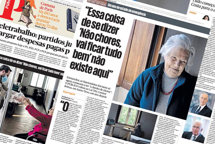 O Jornal Público voltou ao Leonor Beleza 1 ano depois